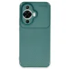 Huawei Nova 12s Kılıf Auto Focus Karbon Kapak - Koyu Yeşil