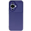 Huawei Nova 12s Kılıf Auto Focus Karbon Kapak - Lacivert