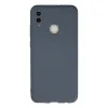 Huawei P Smart 2019 Kılıf Nano İçi Kadife Silikon - Gri