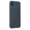 Huawei P20 Lite Kılıf Nano İçi Kadife Silikon - Gri