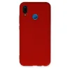Huawei P20 Lite Kılıf Nano İçi Kadife Silikon - Kırmızı