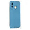 Huawei P30 Lite Kılıf Nano İçi Kadife Silikon - Mavi