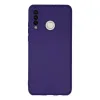 Huawei P30 Lite Kılıf Nano İçi Kadife Silikon - Mor