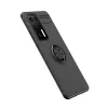 Huawei P40 Kılıf Range Yüzüklü Silikon - Siyah