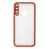 Huawei P40 Lite E Kılıf Montreal Silikon Kapak - Kırmızı