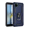 Huawei Y5p Kılıf Sofya Yüzüklü Silikon Kapak - Lacivert