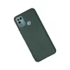 İnfinix Hot 10 Play Kılıf Nano İçi Kadife Silikon - Koyu Yeşil