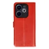 İnfinix Hot 40 Kılıf Trend S Plus Kapaklı Kılıf - Kırmızı
