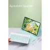 İpad 5 Air 9.7 Kılıf Kc01 Smart Klavyeli Tablet Kılıfı - Siyah