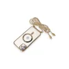 İphone 11 Kılıf Divo Lazer Askılı Magsafe Kapak - Gold