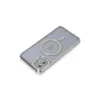 İphone 11 Kılıf Joke Simli Magneticsafe Kılıf - Gümüş