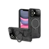 İphone 11 Kılıf Joy Lens Standlı Kapak - Siyah