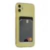 iPhone 11 Kılıf Kart Şeffaf Silikon - Şeffaf