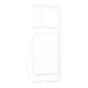 iPhone 11 Kılıf Kart Şeffaf Silikon - Şeffaf