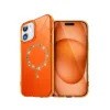 İphone 11 Live Diamond Magsafe Kapak - Turuncu