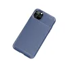 İphone 11 Pro Kılıf Auto Focus Karbon Kapak - Lacivert