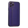 iPhone 11 Pro Kılıf Coco Deri Standlı Kapak - Mor