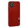 İphone 11 Pro Kılıf Loop Deri Silikon - Kırmızı