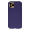 İphone 11 Pro Kılıf Nano İçi Kadife Silikon - Mor