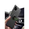 İphone 11 Pro Kılıf Range Yüzüklü Silikon - Siyah