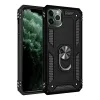 İphone 11 Pro Kılıf Sofya Yüzüklü Silikon Kapak - Siyah