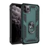 İphone 11 Pro Kılıf Sofya Yüzüklü Silikon Kapak - Yeşil