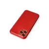 İphone 11 Pro Max Kılıf Coco Deri Silikon Kapak - Kırmızı