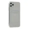 iPhone 11 Pro Max Kılıf Kart Şeffaf Silikon - Şeffaf