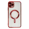 İphone 11 Pro Max Kılıf Kross Magneticsafe Kapak - Kırmızı