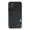 iPhone 11 Pro Max Kılıf Loop Deri Silikon - Lacivert
