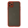 İphone 11 Pro Max Kılıf Montreal Silikon Kapak - Kırmızı