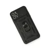İphone 11 Pro Max Kılıf Pars Lens Yüzüklü Silikon - Siyah