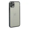 iPhone 11 Pro Max Kılıf Razer Lensli Silikon - Siyah