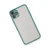 iPhone 11 Pro Max Kılıf Razer Lensli Silikon - Yeşil
