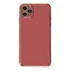 İphone 11 Pro Max Kılıf Volet Silikon - Kırmızı