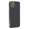 İphone 11 Pro Max Kılıf Volet Silikon - Siyah