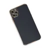 İphone 11 Pro Max Kılıf Volet Silikon - Siyah