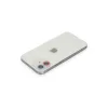 İphone 11 Renkli Kamera Lens Koruma Cam - Pembe-mavi