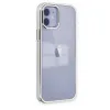 İphone 12 Kılıf Element Silikon - Gümüş