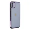 İphone 12 Kılıf Element Silikon - Mor