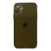 İphone 12 Kılıf Fly Lens Silikon - Siyah