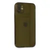 İphone 12 Kılıf Fly Lens Silikon - Siyah