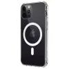 İphone 12 Kılıf Magneticsafe Şeffaf Silikon - Şeffaf