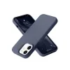 İphone 12 Kılıf Nano İçi Kadife Silikon - Lacivert