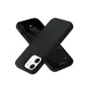 İphone 12 Kılıf Nano İçi Kadife Silikon- Siyah