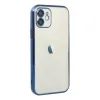 İphone 12 Kılıf Razer Lensli Silikon - Lacivert