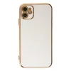 iPhone 12 Kılıf Volet Silikon - Beyaz