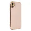 iPhone 12 Kılıf Volet Silikon - Pembe