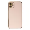 iPhone 12 Kılıf Volet Silikon - Pembe