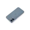 İphone 12 Metal Kamera Lens Koruma Cam - Mavi